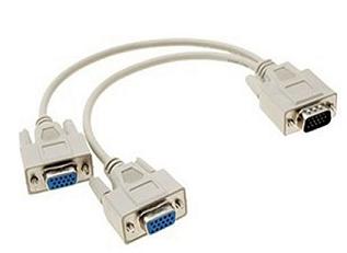 1 in 2 VGA cable