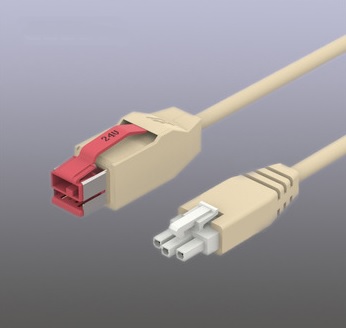 powered USB 24V to 3P cable 